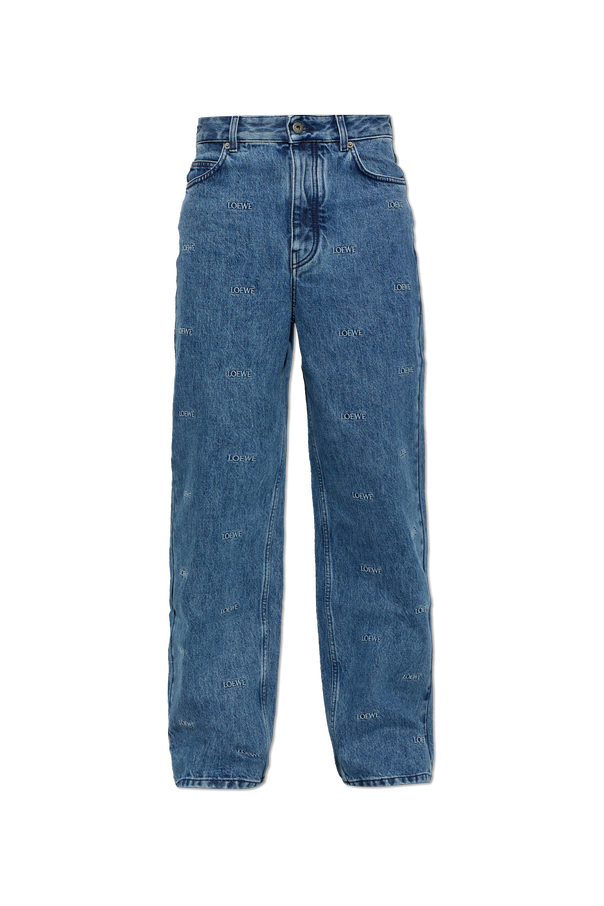 Loewe Embroidered logo jeans