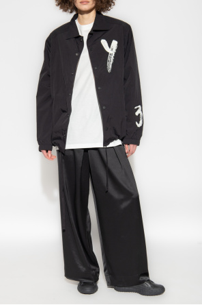 Spodnie z szerokimi nogawkami od Y-3 Yohji Yamamoto