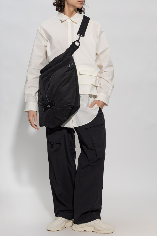 Y-3 Yohji Yamamoto Spodnie z licznymi kieszeniami