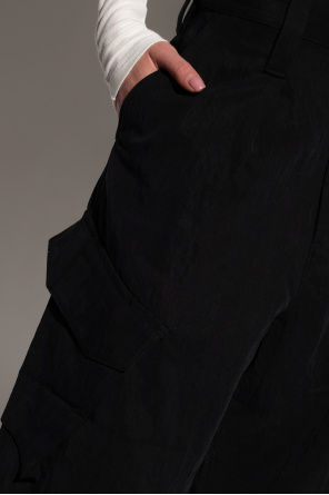 3 Yohji Yamamoto - Brocade the Rules Dress - GenesinlifeShops Switzerland -  Black Trousers with logo Y