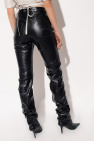 The Mannei ‘Hamilton’ leather trousers