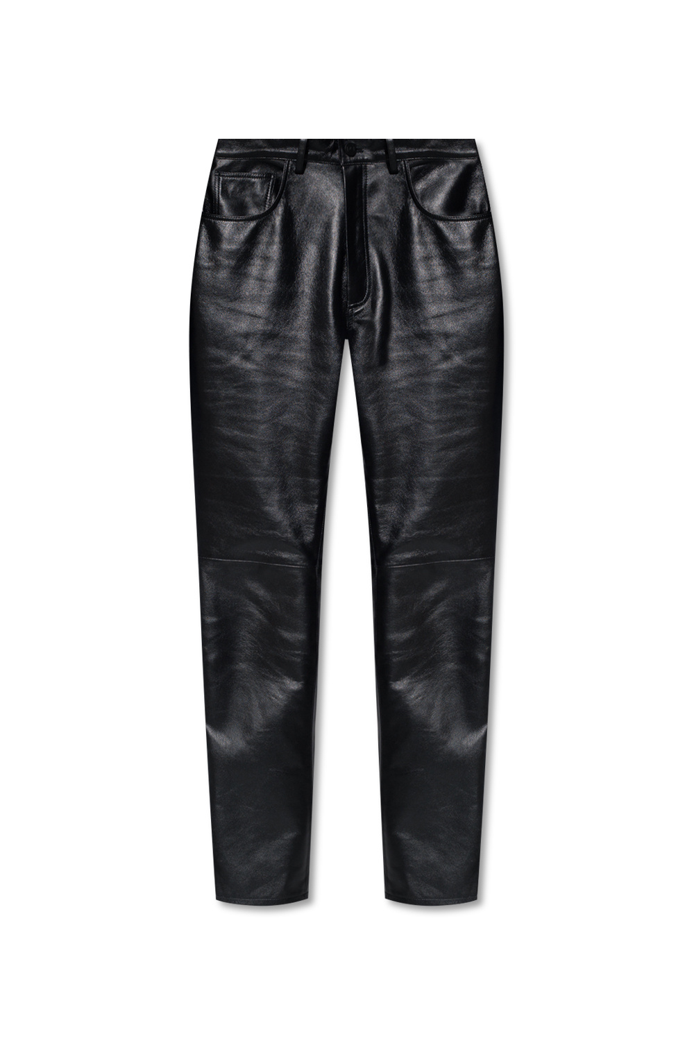 The Mannei ‘Hamilton’ leather trousers