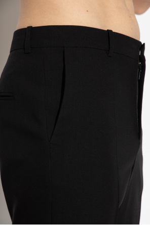 Loewe Wool pleat-front Original trousers