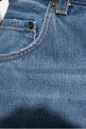 Haikure "New Becky" denim shorts