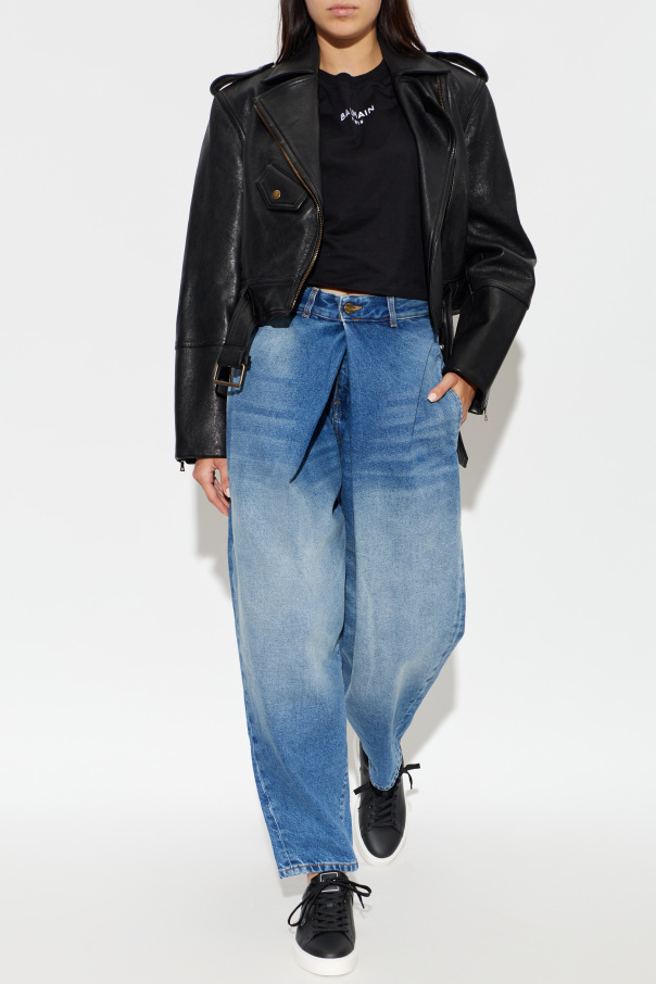 Balmain Jeans with pleats