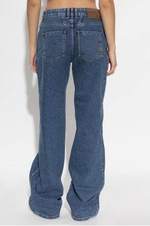 Balmain Jeansy typu `straight`