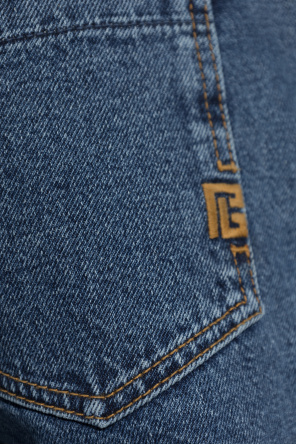 Balmain Jeansy typu `straight`
