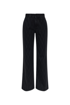 Wide-leg trousers