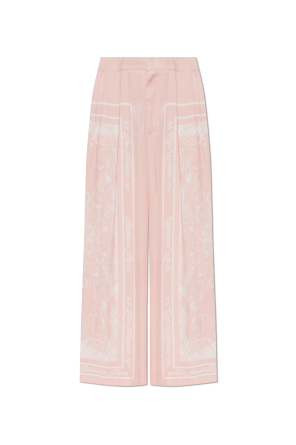 Printed trousers