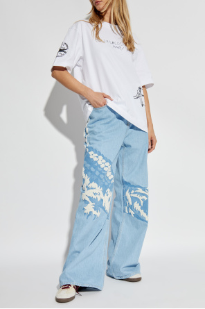 Jeans with logo od LACOSTE RUNWAY