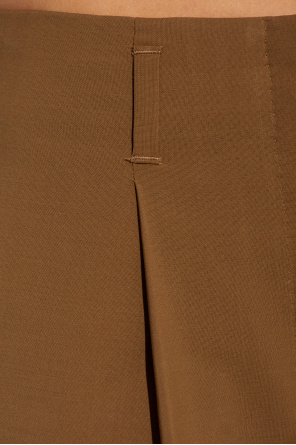 LACOSTE RUNWAY Pantalones de pierna ancha con raya marcada