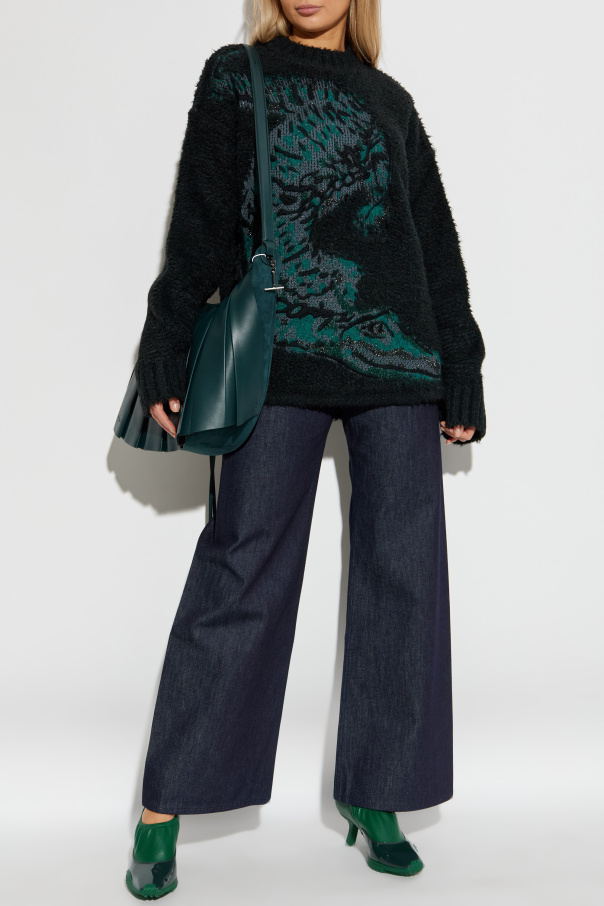 LACOSTE RUNWAY Wide-leg jeans