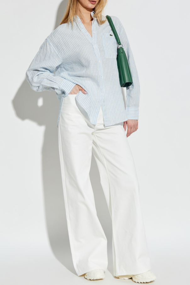 LACOSTE RUNWAY High-waisted jeans