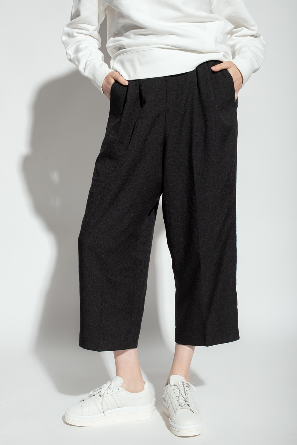 Y-3 Yohji Yamamoto Project trousers with logo