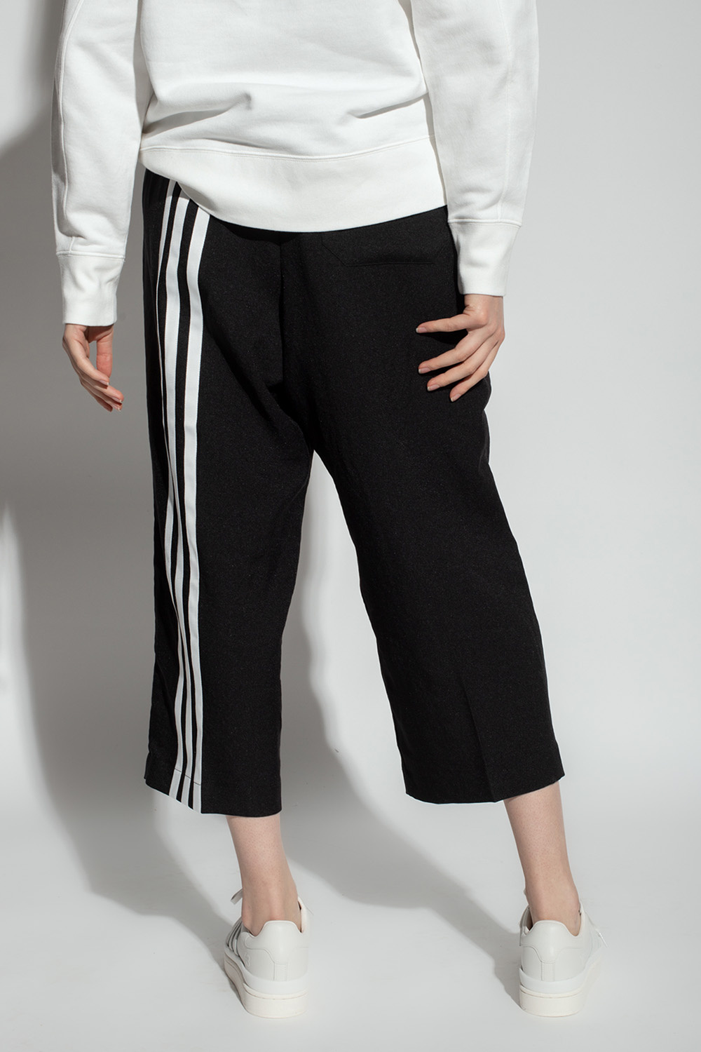 Y-3 Yohji Yamamoto Project trousers with logo