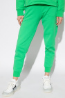 barbra plunge button dress Sweatpants with logo