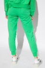 barbra plunge button dress Sweatpants with logo