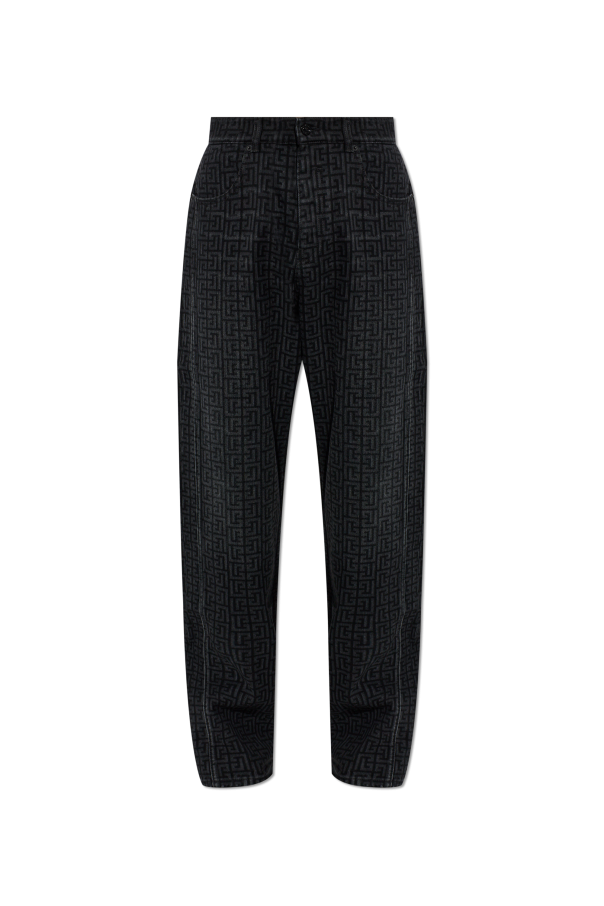 Monogram jeans od Balmain
