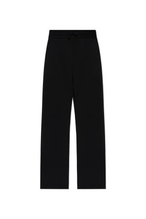 Sweatpants with embroidered logo