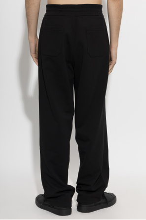 Balmain Spodnie dresowe z wyszytym logo