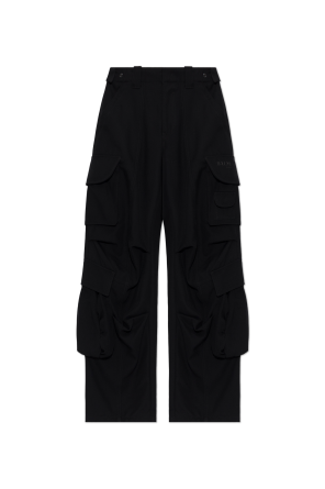 Pantalones cargo de lana