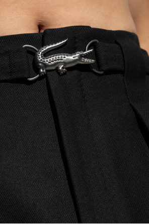 LACOSTE RUNWAY Trousers with logo