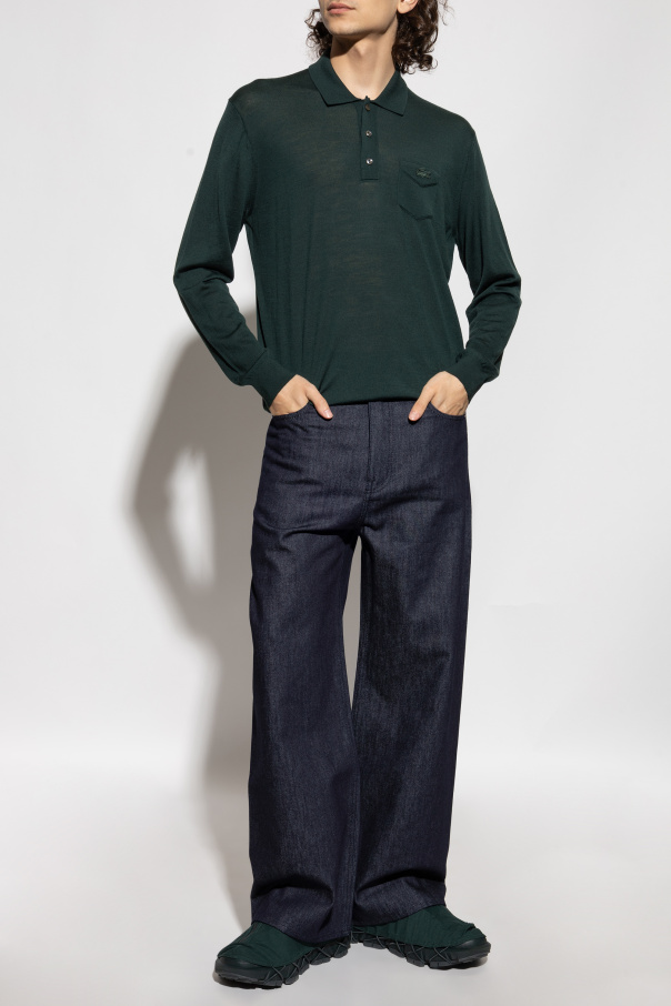 LACOSTE RUNWAY Straight-leg jeans