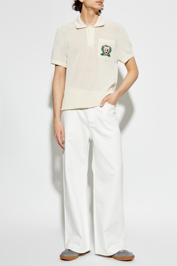 LACOSTE RUNWAY Jeans with logo