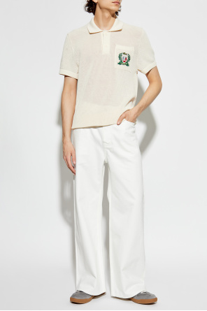 Jeans con logo od LACOSTE RUNWAY