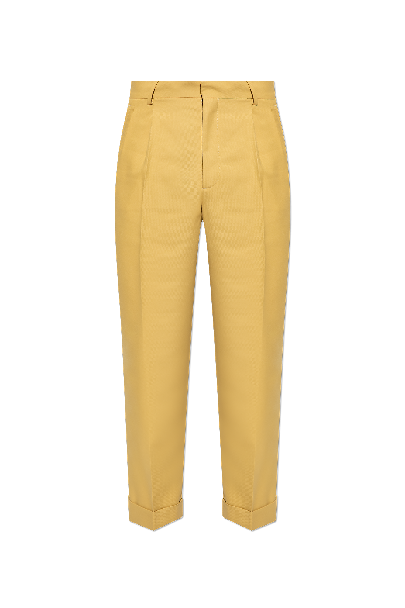 Lacoste regular fit pants in beige