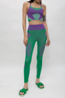 ADIDAS by Stella McCartney GREEN Training leggings with logo