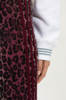 ADIDAS Originals BURGUNDY Leggings with animal motif