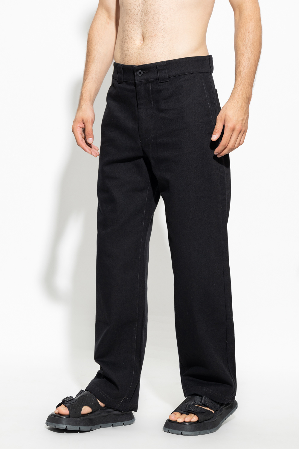 Heron Preston Trousers with logo