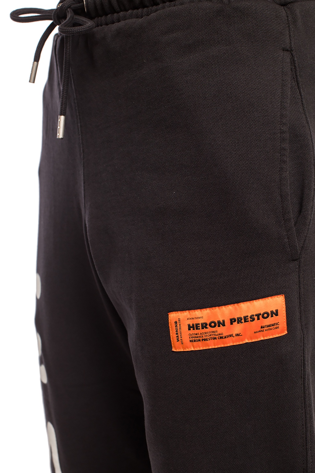 Black Sweatpants with logo Heron Preston - Vitkac France