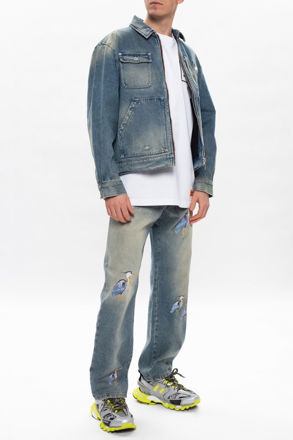 Heron Preston Embroidered jeans