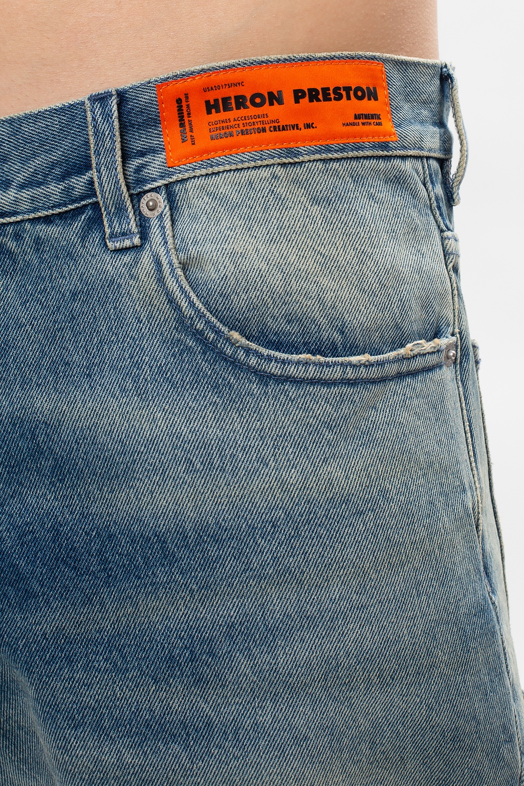 Heron Preston Distressed jeans