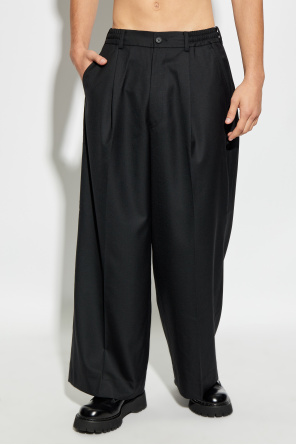 Comme des Garçons Homme Plus Wool pleated trousers