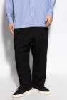 Comme des Garçons Homme Plus BLACK Pants with belt