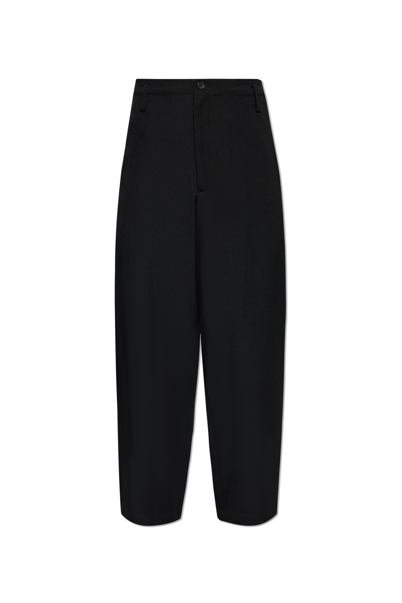 Yohji Yamamoto Wide-leg drape trousers