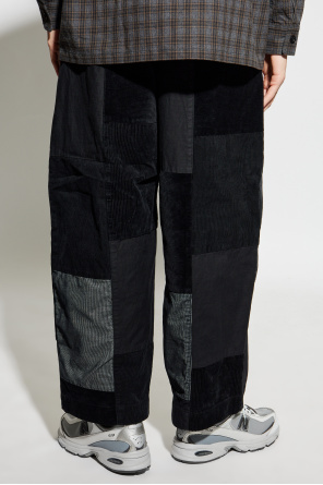 Comme des Garçons Homme Plus Trousers made from combined fabrics