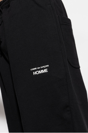 Comme des Garçons Homme Plus Sweatpants with printed logo