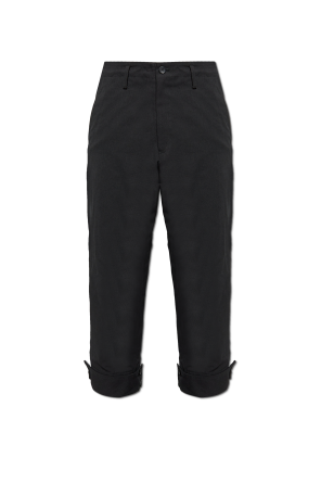 Pantalones con perneras abotonadas od Yohji Yamamoto