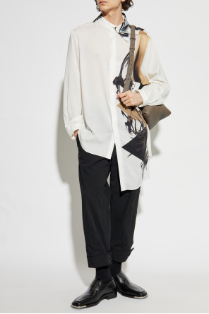 Pantalones con perneras abotonadas od Yohji Yamamoto
