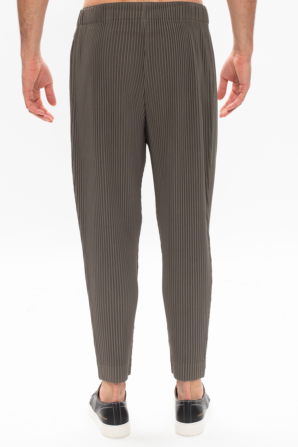 Plisowane spodnie Issey Miyake Homme 
