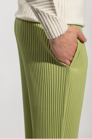 Laura cashmere shorts Pleated trousers