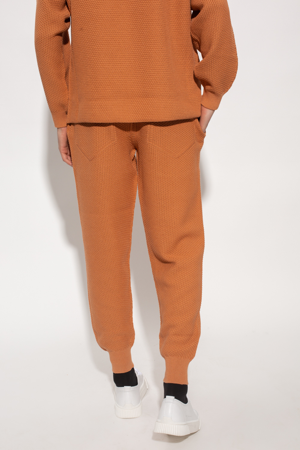 Issey Miyake Homme Plisse Ribbed trousers