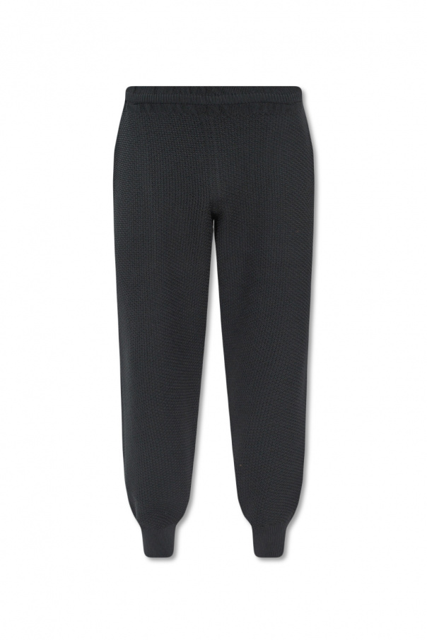 THE PERFECT LITTLE BLACK DRESS EDIT Ribbed trousers