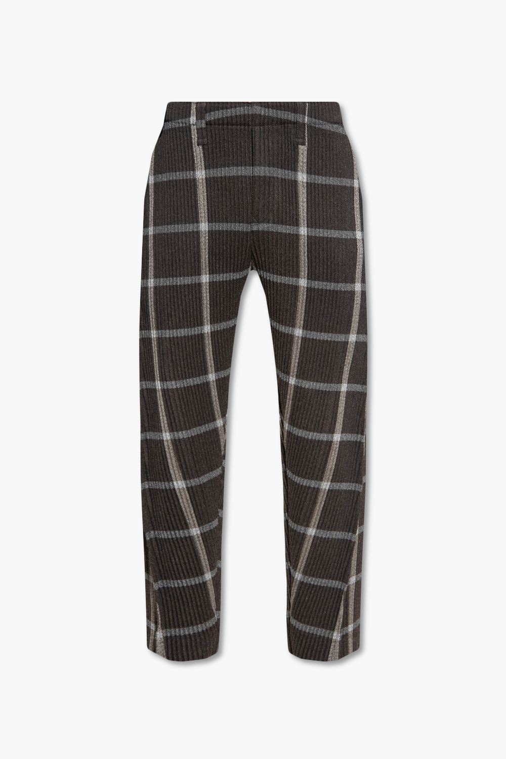 Emilio Pucci Junior graphic-print cotton leggings Checked trousers