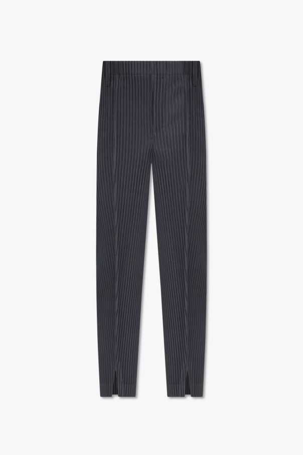 Issey Miyake Homme Plisse Pleat-front trousers