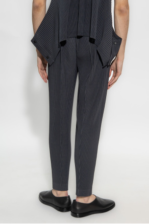 Issey Miyake Homme Plisse Pleat-front trousers